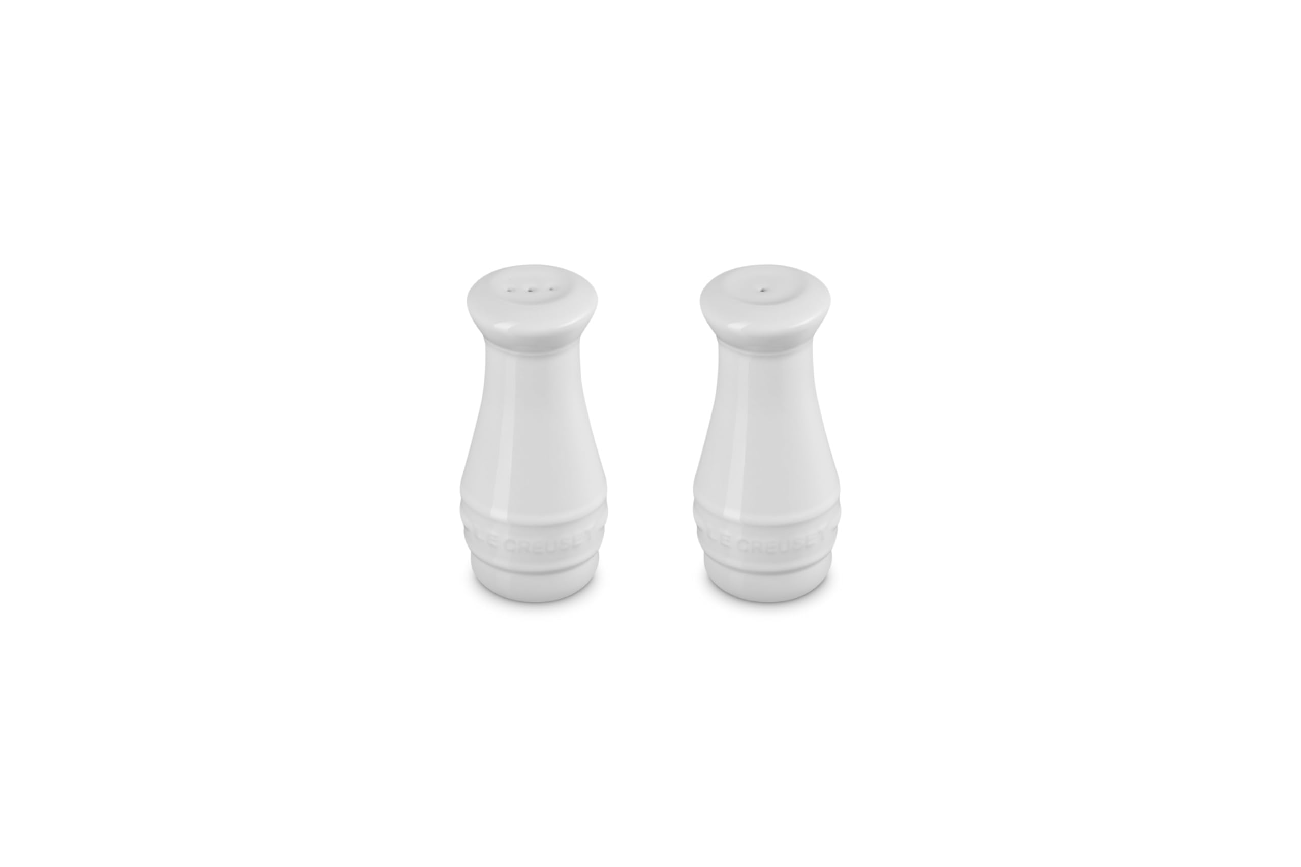 Amazon.com: Le Creuset, Salt and Pepper Shaker Set of 2 - White
